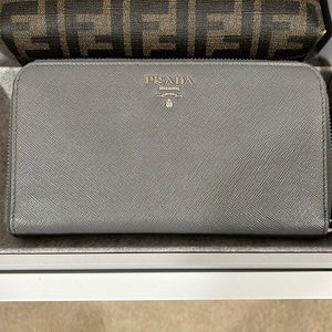 Prada Saffiano wallet